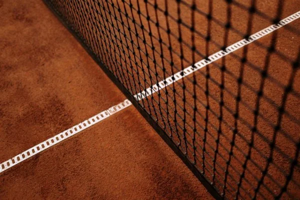 tennis baseline rally